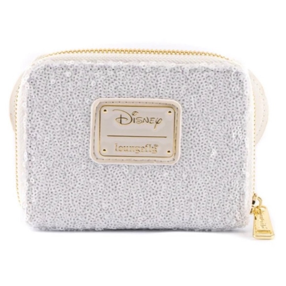 Loungefly Disney Snow Minnie Mouse Sequin Cosplay Mini Backpack & Wallet main image 8